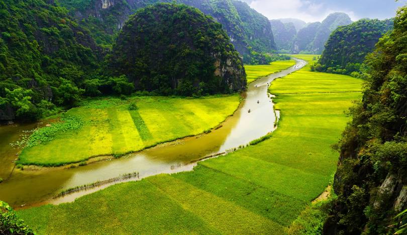 Bicycle Tour Northern Vietnam Hanoi, Mai Chau, Ninh Binh 3 Days